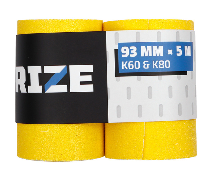 Sandpapir 2 ruller i K60 og K80